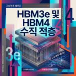 ai thumbnail poster HBM3e 및 HBM4 수직 적층 1790397773